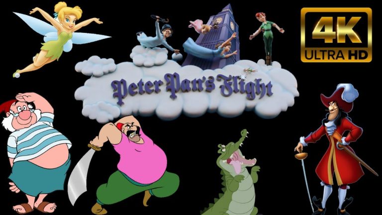 Peter Pan's Flight | 4K HD | Full Ride Attraction | Fantasyland Magic Kingdom | Walt Disney World