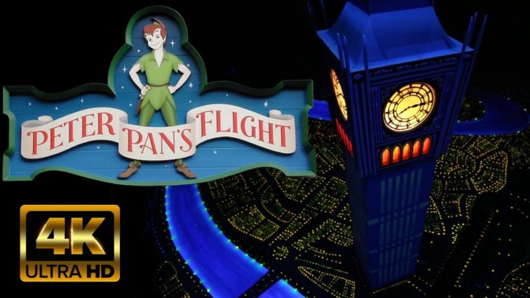 Peter Pan's Flight | 4K HD | Disneyland Paris