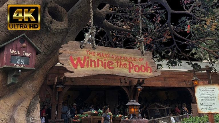 The Many Adventures of Winnie the Pooh | Walt Disney 4KHD 60fps Full Ride | 4K POV - Magic Kingdom