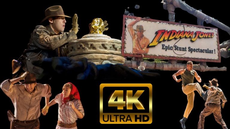 Indiana Jones Epic Stunt Spectacular | 4K HD 60fps Full Show | Hollywood Studios: Walt Disney