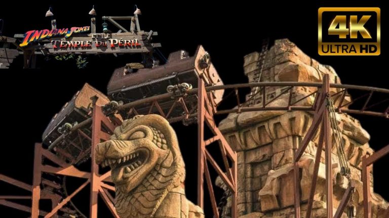 Indiana Jones and the Temple of Peril | 4K HD 2160P60 Full Show | Disneyland Park (Paris)