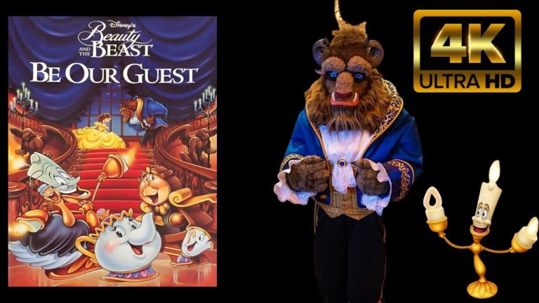 Be Our Guest Restaurant Beast's Welcome | 4K 60fps POV Beast's Castle Magic Kingdom