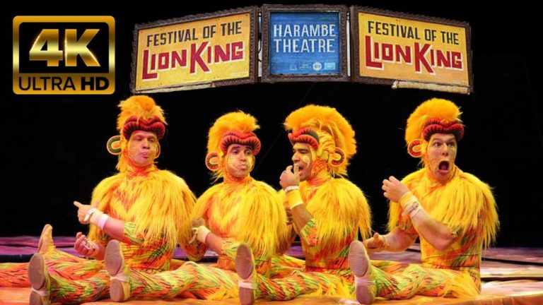 Festival of the Lion King - 4K HD 60FPS Full Show Attraction: Disney Animal Kingdom Walt Disney