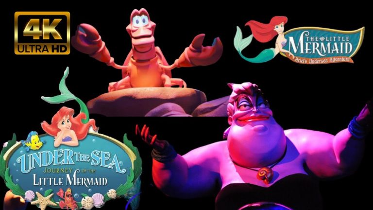 Under the Sea ~ Journey of The Little Mermaid | 4K HD 60fps Ride || Disney Magic Kingdom