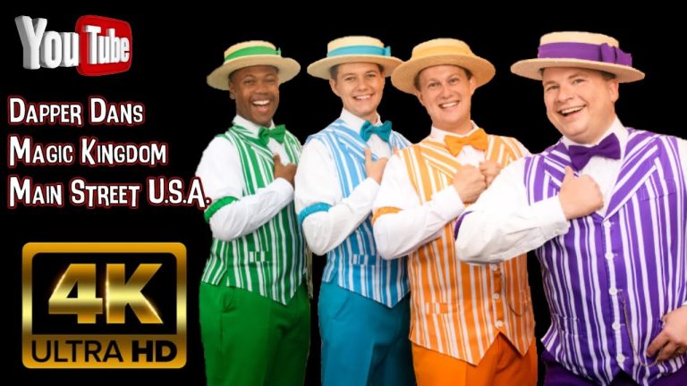 Dapper Dans on Main Street U.S.A. | 4K POV | Magic Kingdom: Walt Disney World