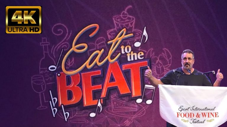 Epcot’s Eat to the Beat Concert Series Joey Fatone & Friends - SET 2 | 4K POV | Walt Disney World