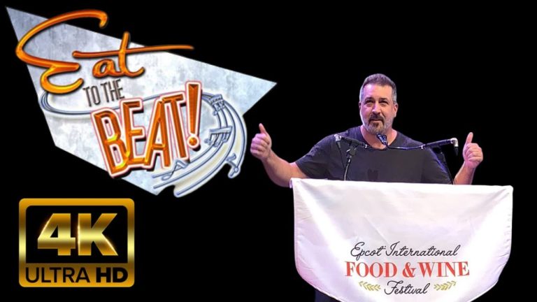 Epcot’s Eat to the Beat Concert Series Joey Fatone & Friends - SET 3 | 4K POV | Walt Disney World