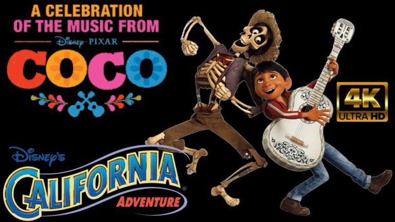 A Musical Celebration of Coco 4K HD Disney California Adventure Park