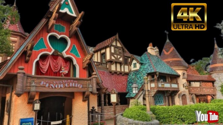 Les Voyages De Pinocchio - Pinocchios Daring Journey | 4K POV | Disneyland Park Paris