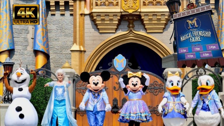 Mickey's Magical Friendship Faire 4K HD 60fps Full Show | Magic Kingdom 50th Anniversary Celebration