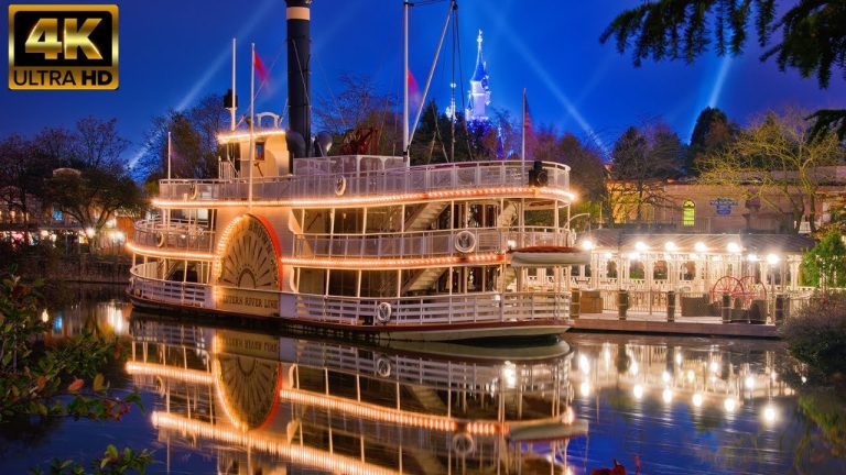 Molly Brown Steam Paddle Riverboat - Disneyland Park (Disneyland Paris/FR) HD POV