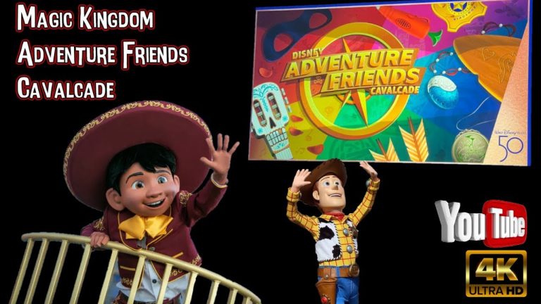 Disney Adventure Friends Cavalcade | 4K Frontierland POV Disney
