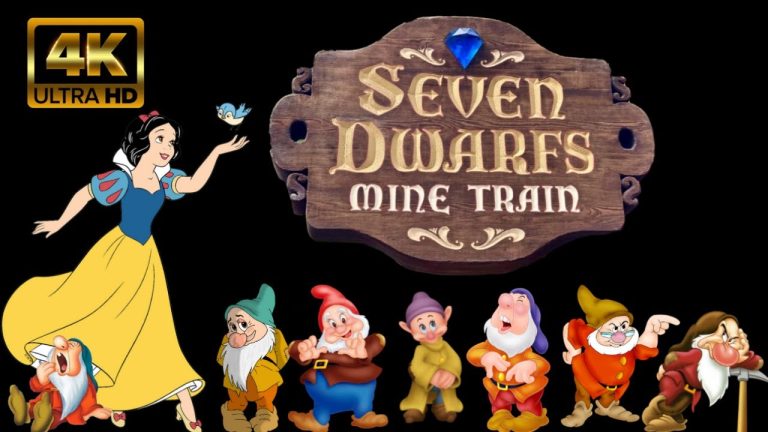 Seven Dwarfs Mine Train - 4K POV Full Ride Attraction: Fantasyland Disney's Magic Kingdom