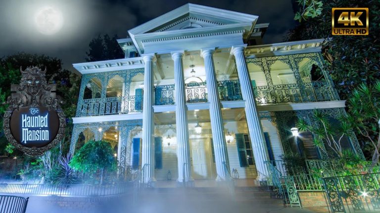 Haunted Mansion - 4K POV Full Ride Attraction - New Orleans Square, Disneyland