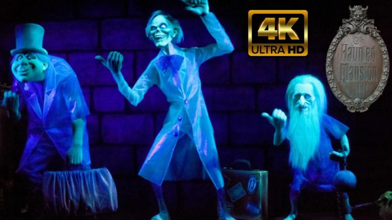 Haunted Mansion - 4K POV Full Ride Attraction - Magic Kingdom, Walt Disney World