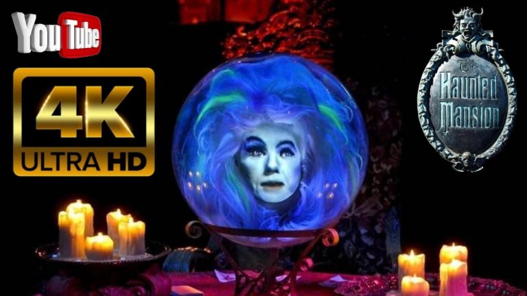 Haunted Mansion LOW LIGHT - 4K POV Full Ride Attraction - Magic Kingdom, Walt Disney World