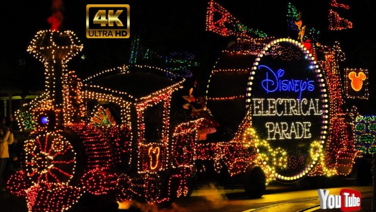 The Main Street Electrical Parade | 4K HD MSEP Watch || Disneyland