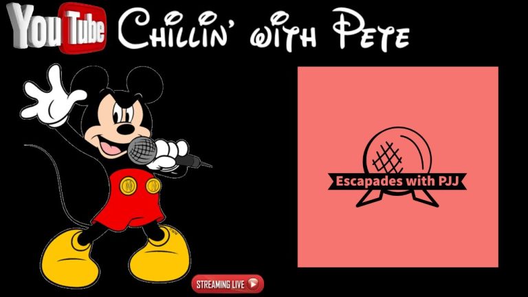 🔴Disney Interview LIVE - 'Chillin with JoyS Escapades with PJJ