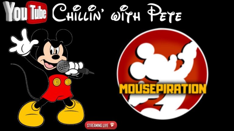 Disney Interview LIVE 🔴 'Chillin' with Mousepiration