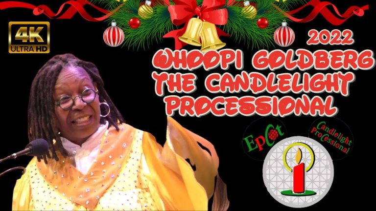 EPCOT Festival of the Holidays 2022 – Candlelight Processional 4K HD 60fps Whoopi Goldberg Narrator