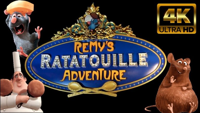 Remy's Ratatouille Adventure | 4K HD FULL RIDE | France Pavillion |Epcot Walt Disney World