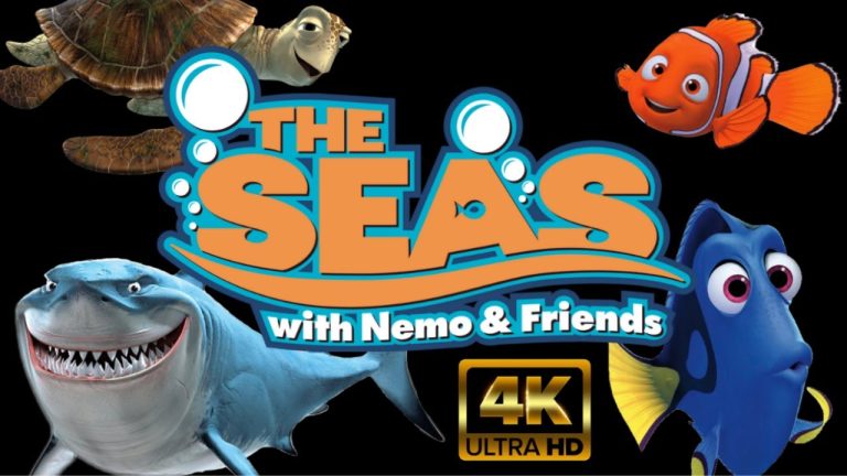 The Seas with Nemo & Friends - 4K POV Full Ride Attraction - Epcot Future World West: Walt Disney