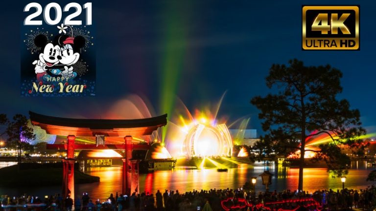 Disney's Cheers to the New Year: A Sparkling Celebration Fireworks 2021 | 4K HD Show | EPCOT