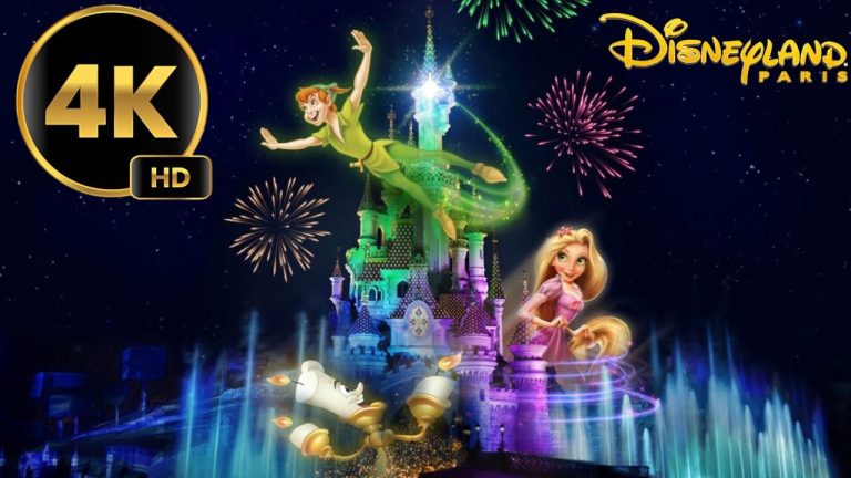 Disney Dreams Fireworks | 4KHD 60fps FULL SHOW POV | Disneyland Park in Disneyland Paris DLP