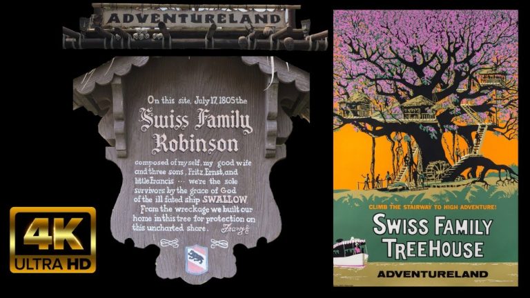 Swiss Family Treehouse | 4K HD Full Attraction | Adventureand Magic Kingdom | Walt Disney World