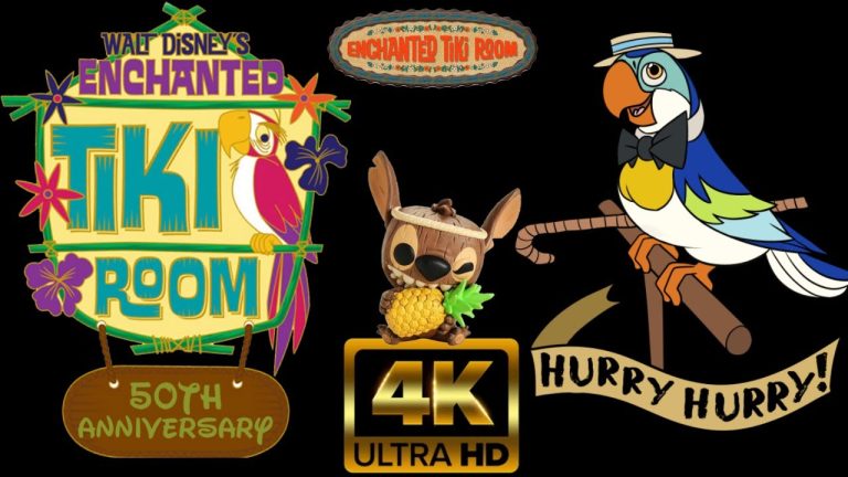 Walt Disney's Enchanted Tiki Room | 4K HD Full Show | Adventureland Magic Kingdom 50th Anniversary
