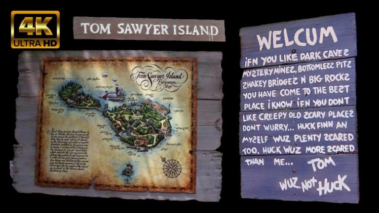 Tom Sawyer Island | 4K POV Attraction | Magic Kingdom | Walt Disney World