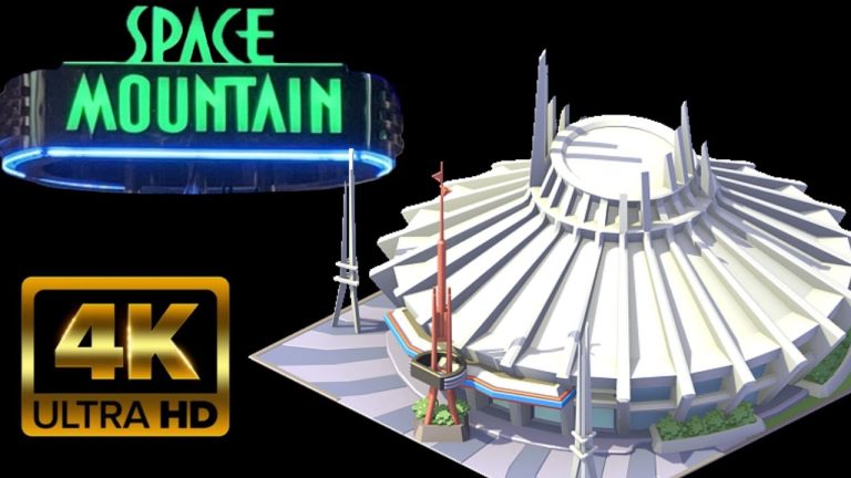 Space Mountain | 4K POV Full Ride Attraction | Tommorowland Disney's Magic Kingdom