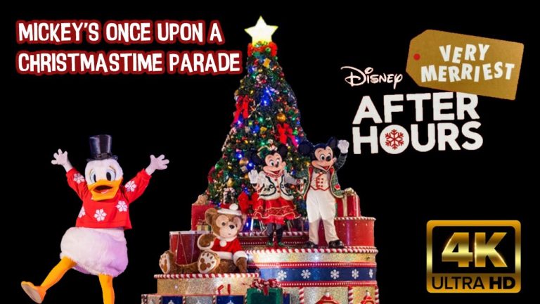 Mickey's Once Upon a Christmastime Parade | 4K HD Parade | Magic Kingdom | Walt Disney World