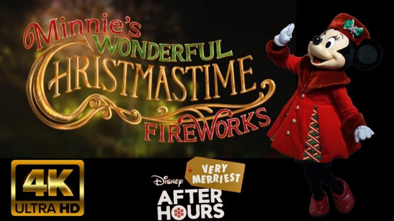 Minnie's Wonderful Christmastime Fireworks | 4K HD Show | Magic Kingdom | Walt Disney World