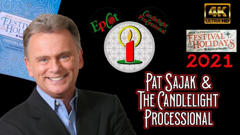 EPCOT International Festival of the Holidays – Candlelight Processional| 4K HD | Pat Sajak Narrator