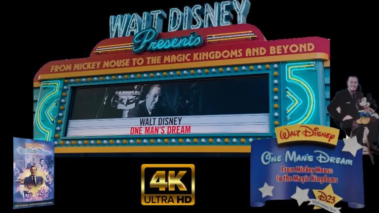 Walt Disney Presents - 4K POV Full Show Attraction - Animation Courtyard Hollywood Studios
