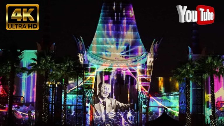 Disney Movie Magic Projection show | 4K POV | Hollywood Studios Walt Disney World