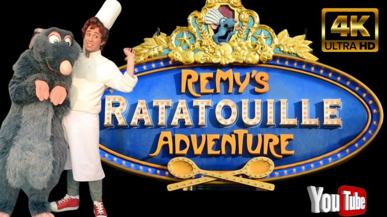 Remy's Ratatouille Adventure | 4K HD FULL RIDE | Disneyland Paris