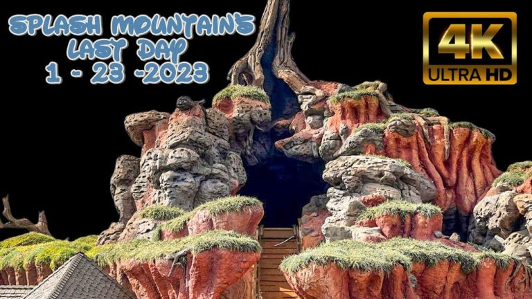 Splash Mountain LAST DAY | 4K HD 60 fps Full Ride Attraction - Magic Kingdom: Walt Disney World