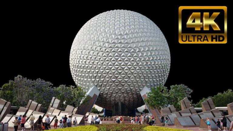 Spaceship Earth - 4K HD 60fps -POV Full Ride Attraction - Epcot World Showcase: Walt Disney World