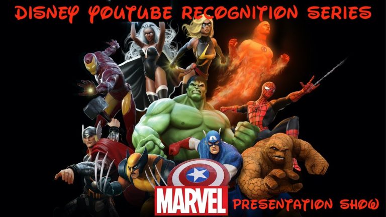 Disney YouTube Series of Recognition (DYSR) Presenation Show ~ Marvel