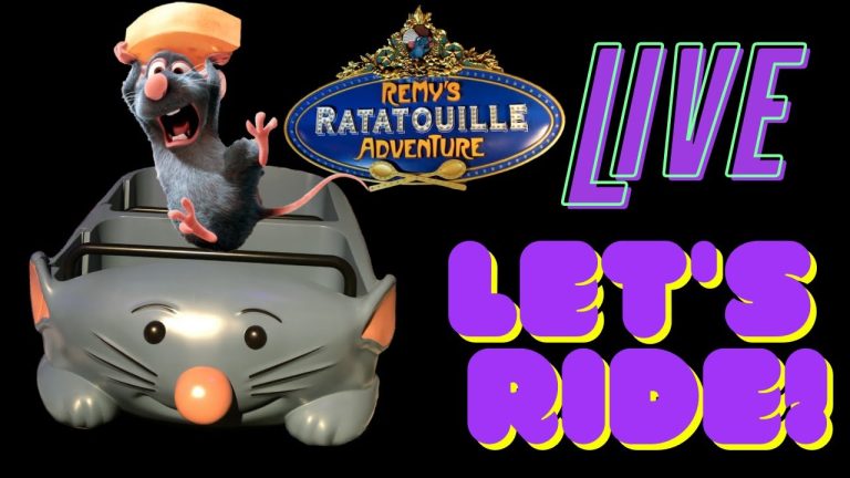 Remy's Ratatouille Adventure | France Pavillion at Epcot Walt Disney World - LIVE