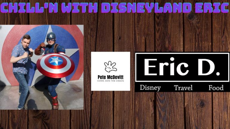 Disney Innovator Disneyland Eric will "Chill with Pete McDevitt".