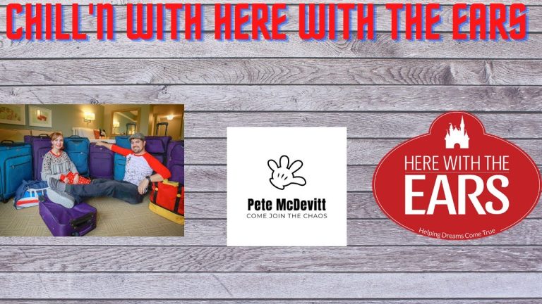 Disney Innovators Here with the Ears are going to "Chill with Pete McDevitt".