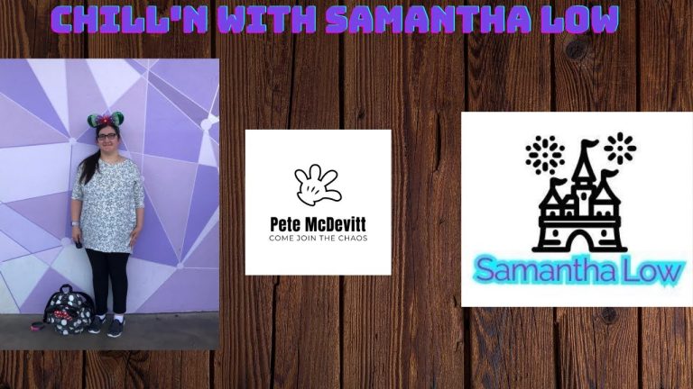 Disney Innovator Samantha Low will "Chill with Pete McDevitt".