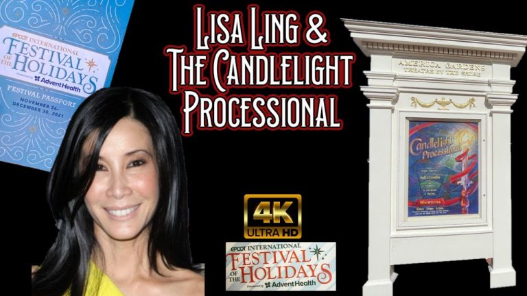 EPCOT International Festival of the Holidays – Candlelight Processional | 4KHD | Lisa Ling Narrator