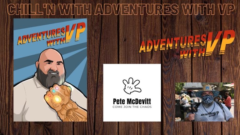 Disney Innovator Adventures with VP will "Chill with Pete McDevitt".