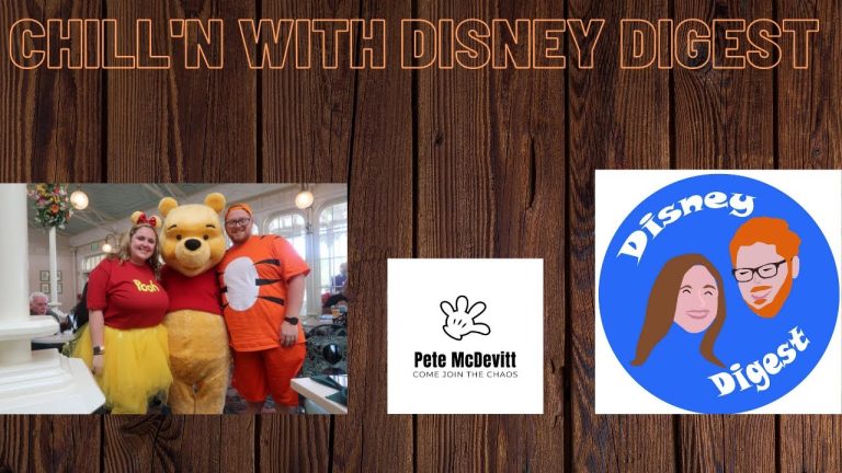 Disney Innovators The Disney Digest will "Chill with Pete McDevitt".