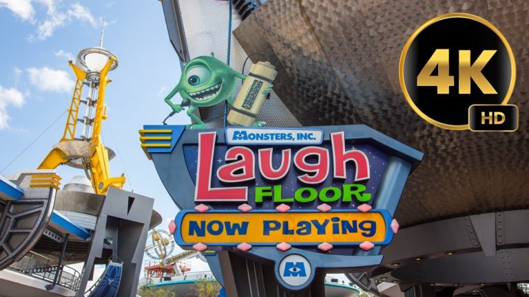 Monster's Inc Laugh Floor 4KHD 60fps Full Show Tomorrowland in Magic Kingdom