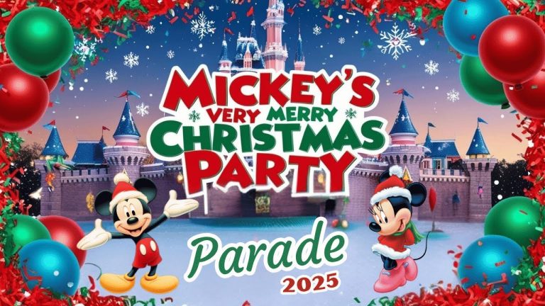 2025 MVMCP Christmas Parade "Disney Once Upon A Christmastime Parade" 8K Color